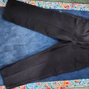 BASIC EDITIONS BLACK JEANS, SIZE 16 SHORT